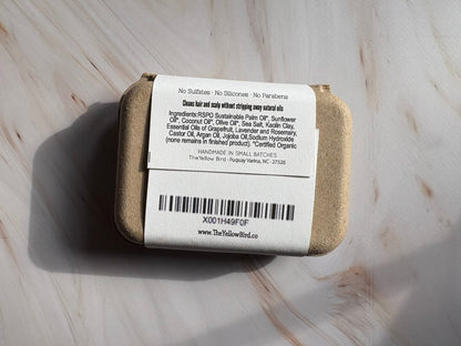 Grapefruit Rosemary Lavender Shampoo Bar
