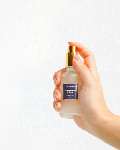 homme bleu - conditioning hair + body mist - Renee Lane Company