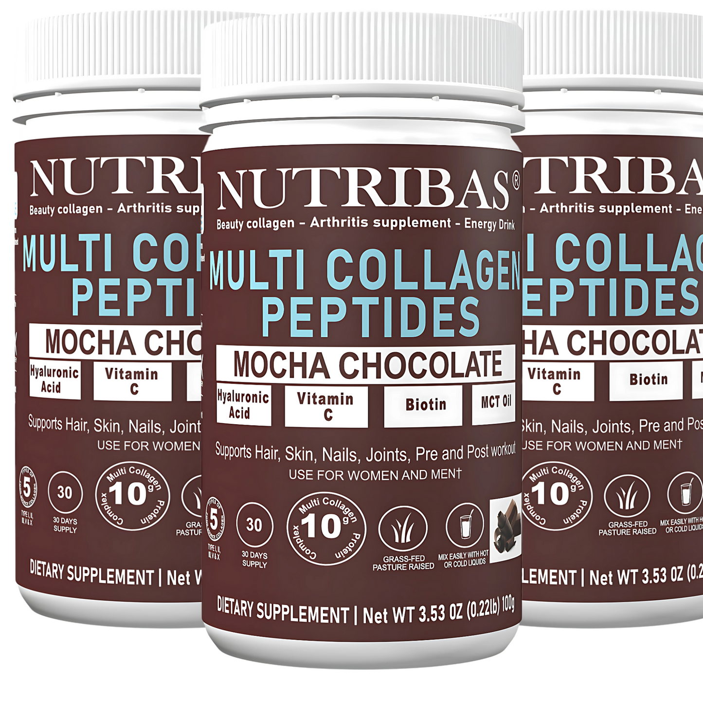 Hydrolyzed Multi Collagen Mocha Chocolate, 100 g