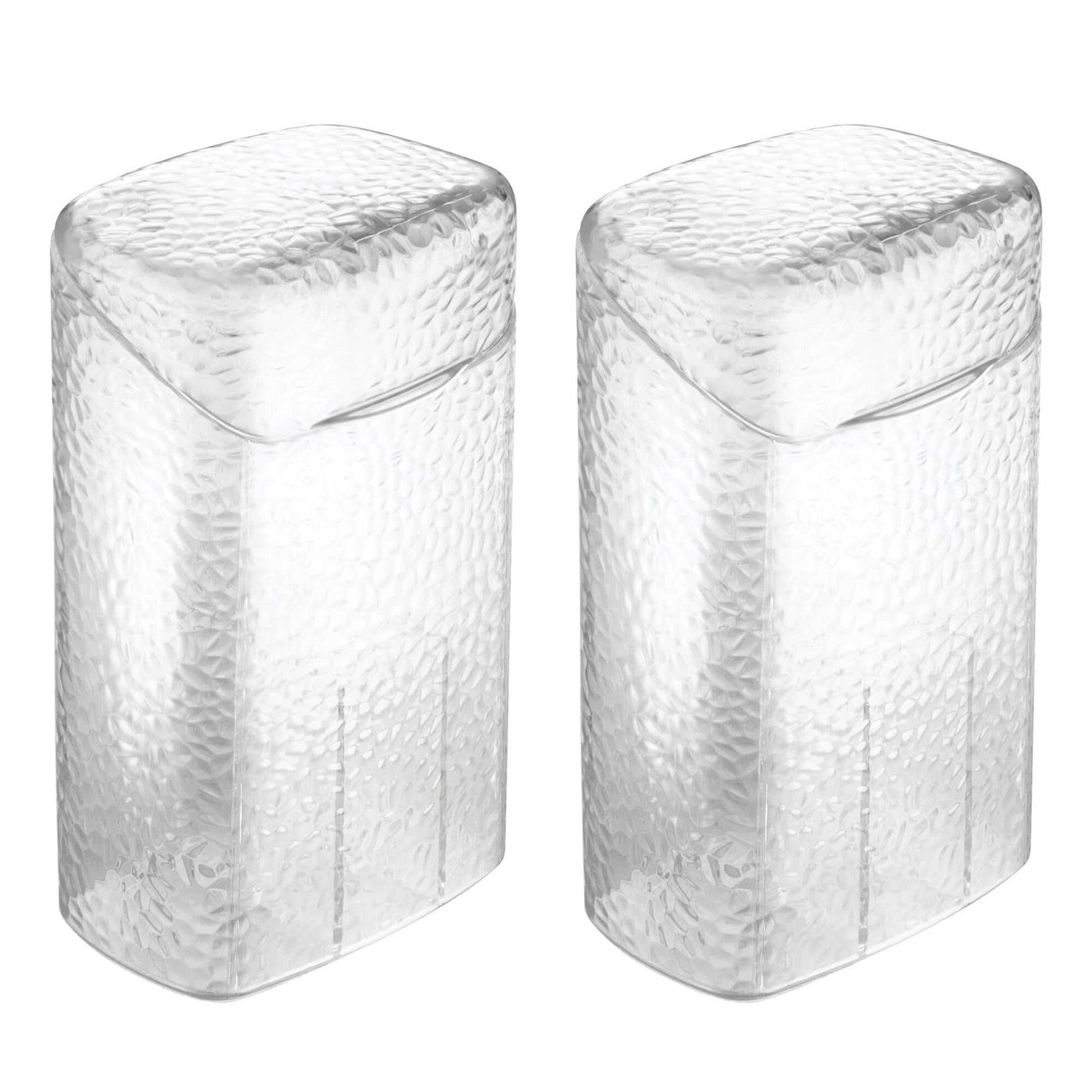 iDesign Rain Dental Center M2 Toothbrush Holder Clear - Renee Lane Company