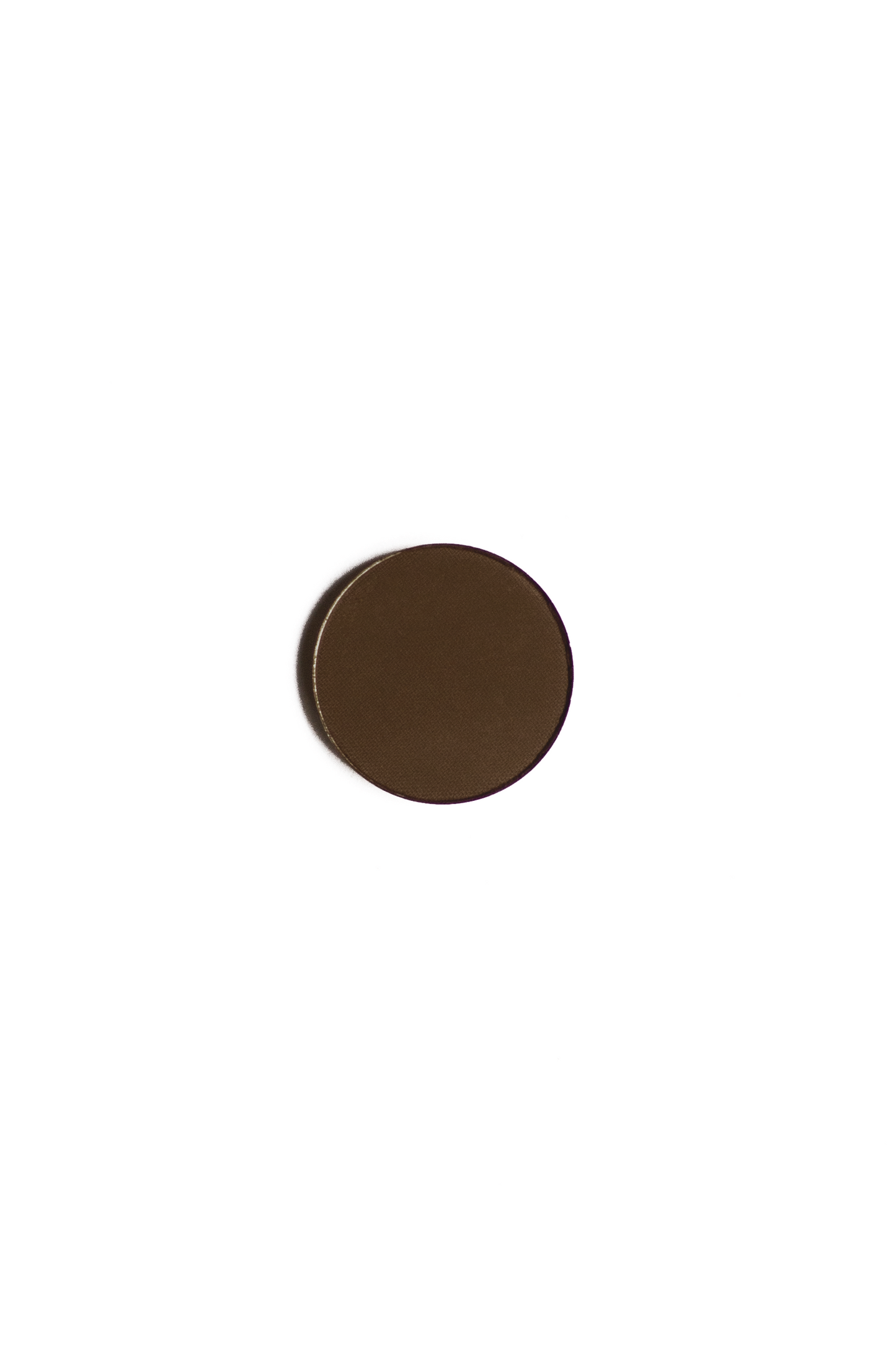 Brow powder refill disc, deep brown