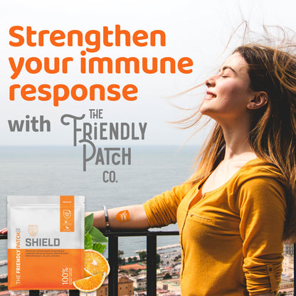 Shield Wellness Patches: Monthly Immunity & Wellness 28 pack - Renee Lane Company