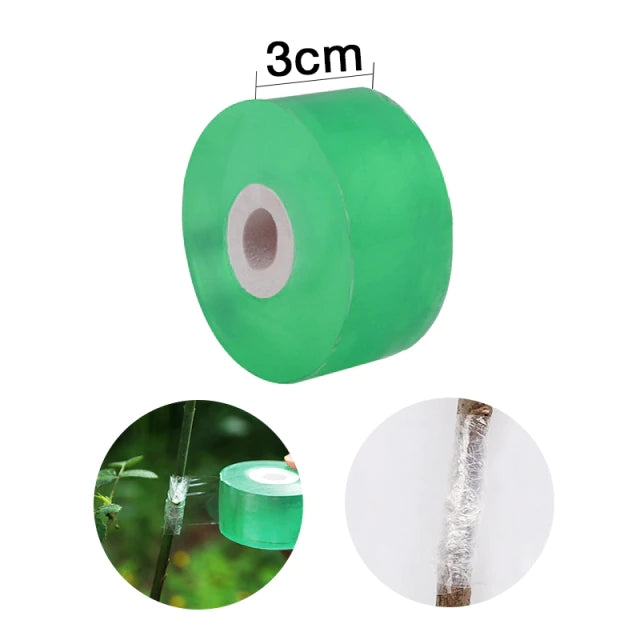 Larger green grafting tape roll with white inner core