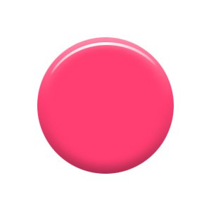 Bright pink nail polish color swatch