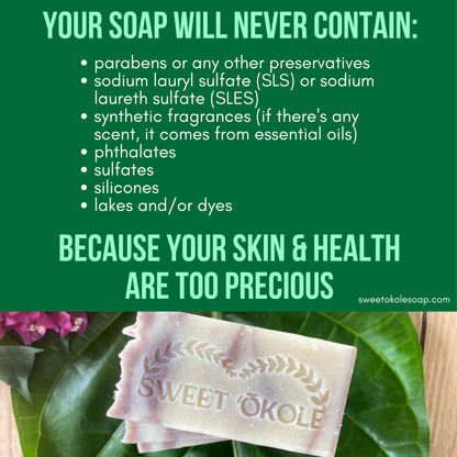 Lavender & Clary Sage Soap with Noni & Essential Oils