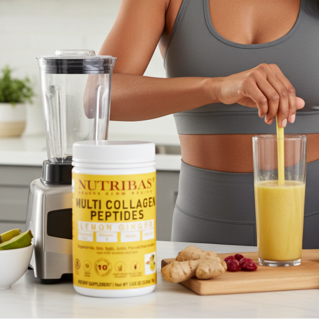 Hydrolyzed Multi Collagen Lemon Ginger, 100 g