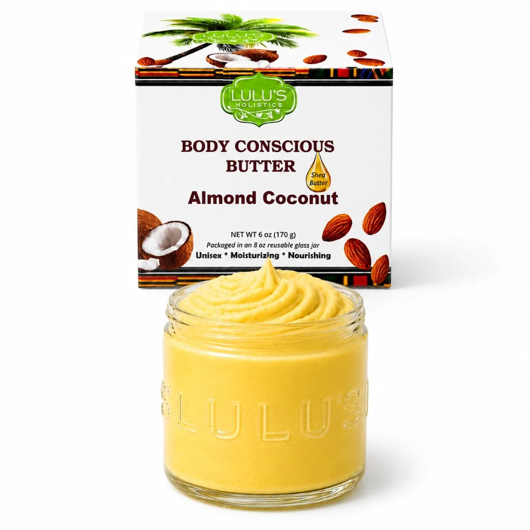 Lavender Glowing Whipped Body Butter with Raw African Yellow Shea Base