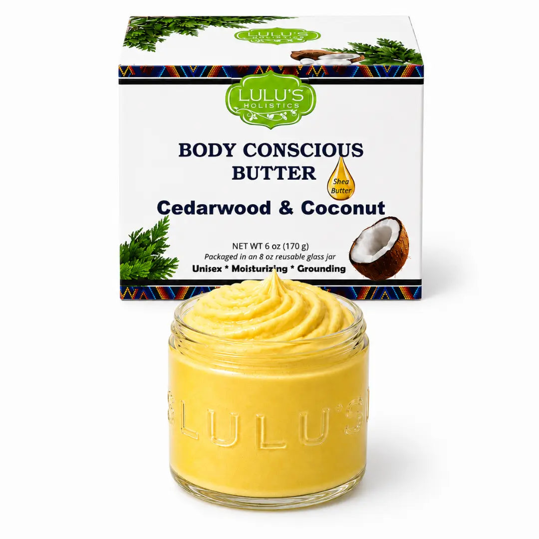 Almond Coconut Glowing Whipped Body Butter with Raw African Yellow Shea Base