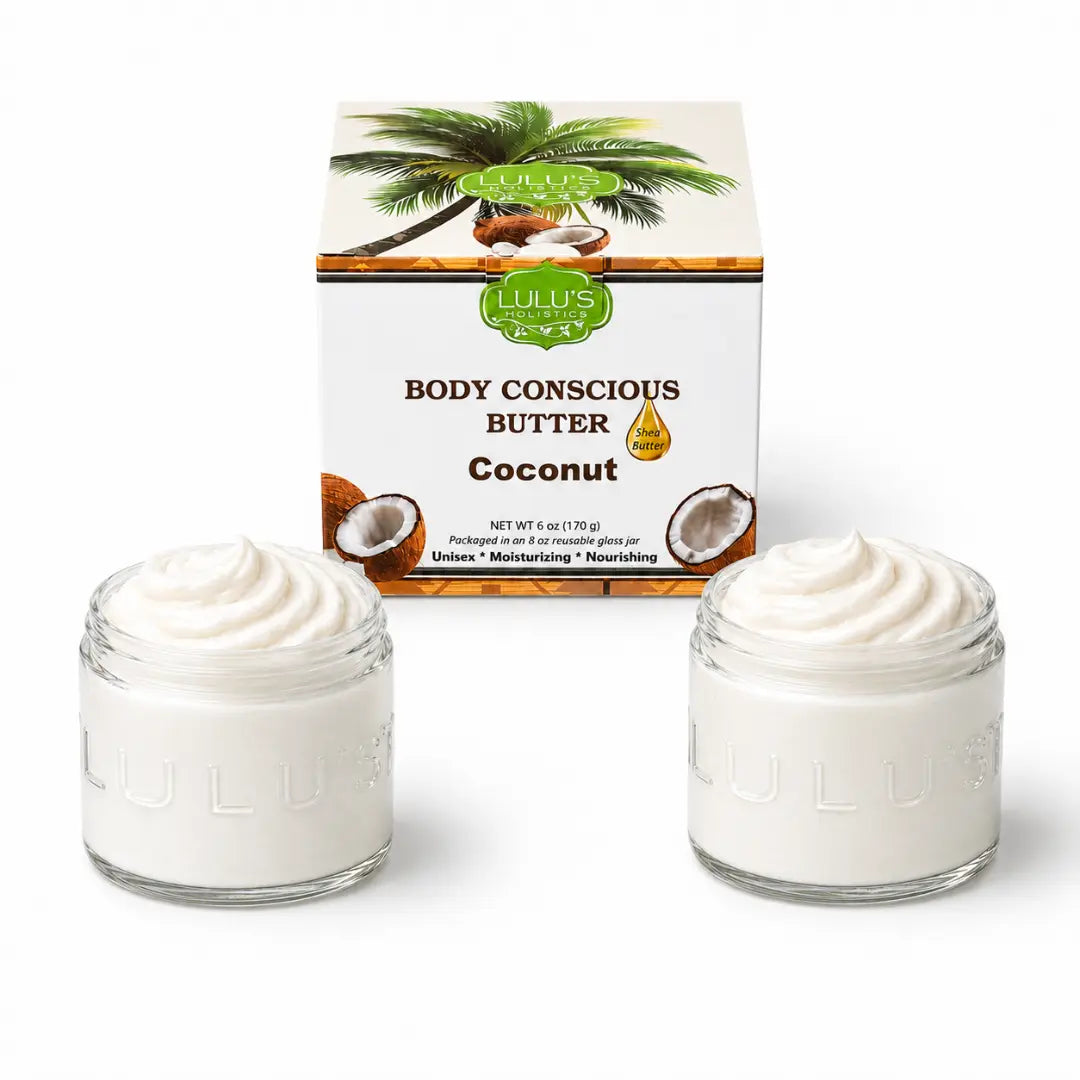 Lavender Glowing Whipped Body Butter with Raw African Yellow Shea Base