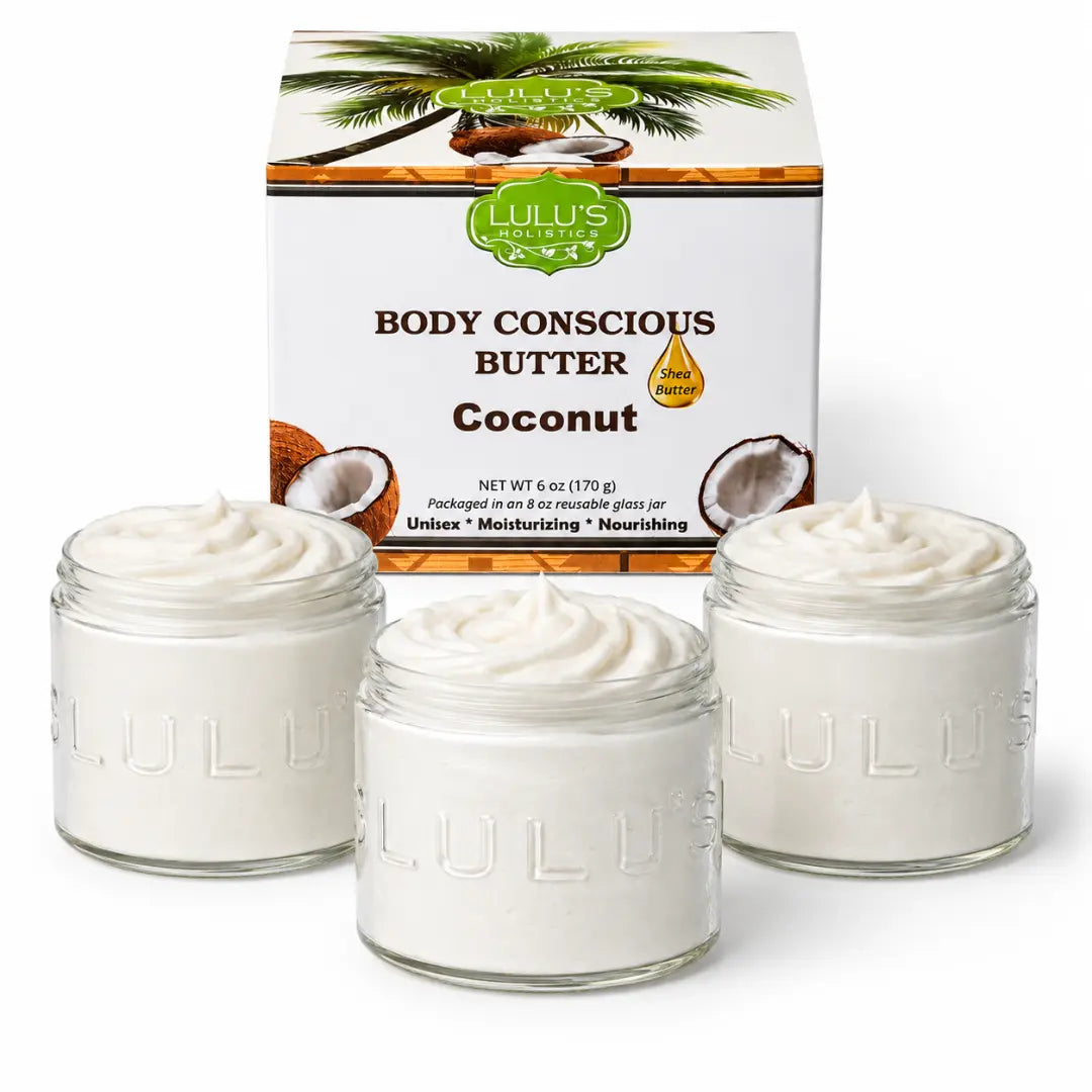 Lavender Glowing Whipped Body Butter with Raw African Yellow Shea Base