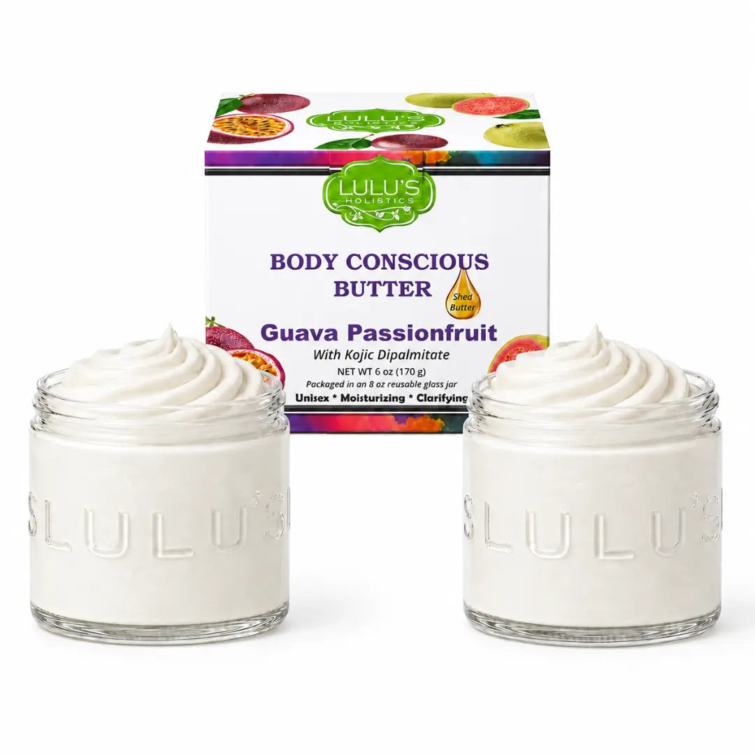 Almond Coconut Glowing Whipped Body Butter with Raw African Yellow Shea Base