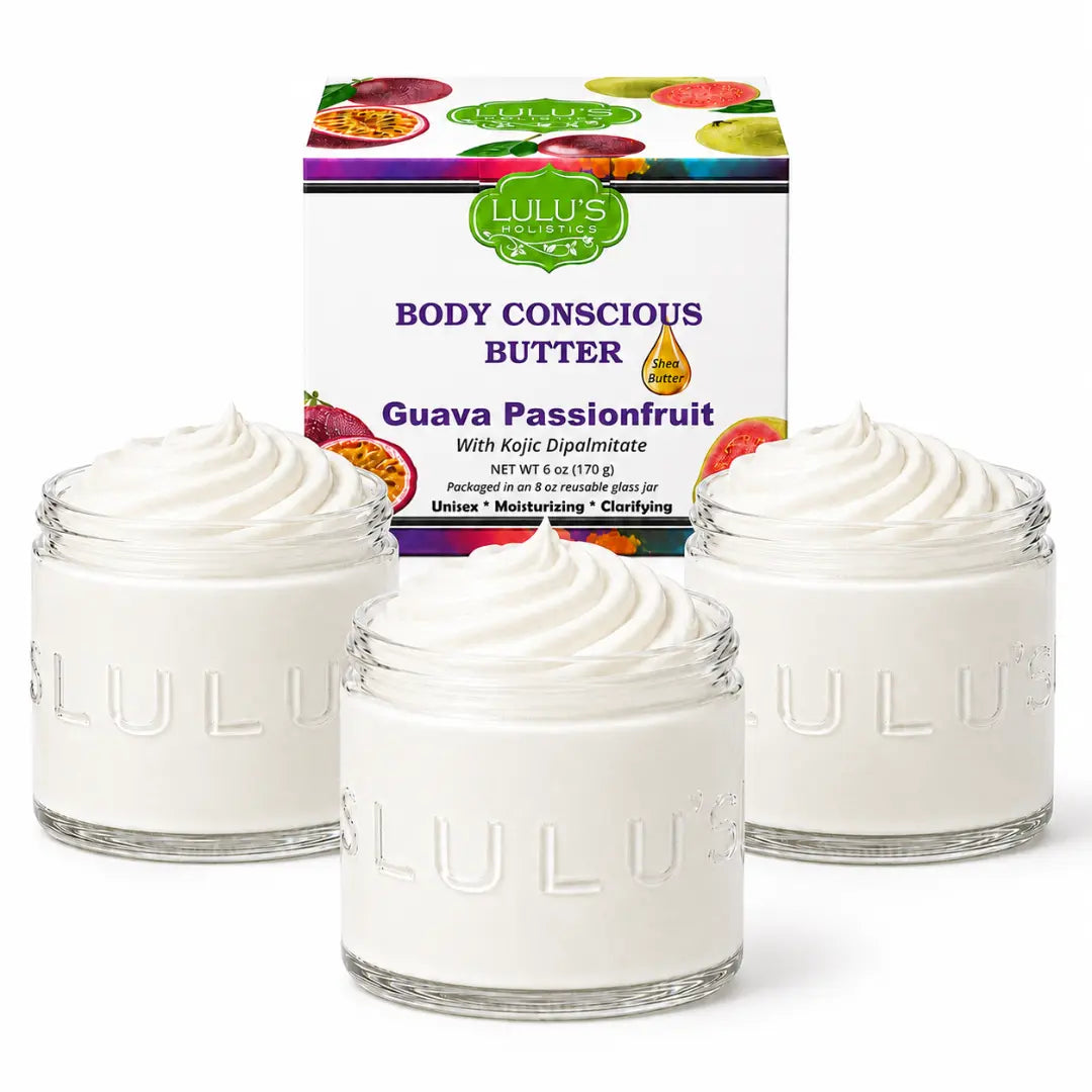 Lavender Glowing Whipped Body Butter with Raw African Yellow Shea Base
