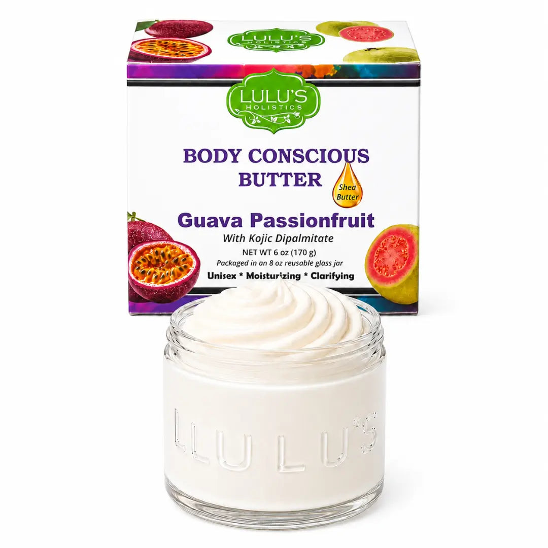 Almond Coconut Glowing Whipped Body Butter with Raw African Yellow Shea Base