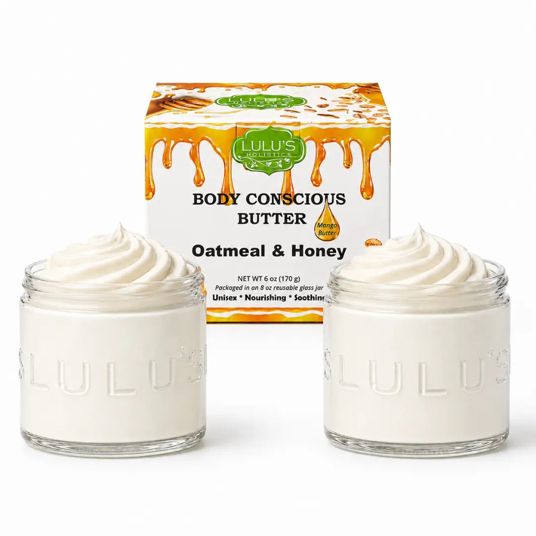 Lavender Glowing Whipped Body Butter with Raw African Yellow Shea Base