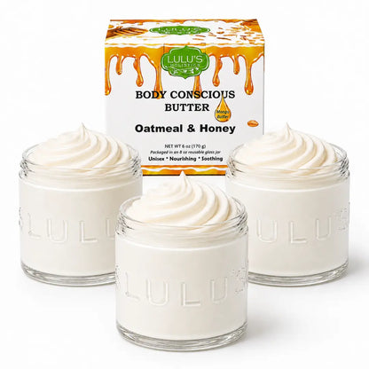 Lavender Glowing Whipped Body Butter with Raw African Yellow Shea Base