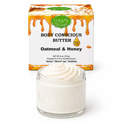 Lavender Glowing Whipped Body Butter with Raw African Yellow Shea Base
