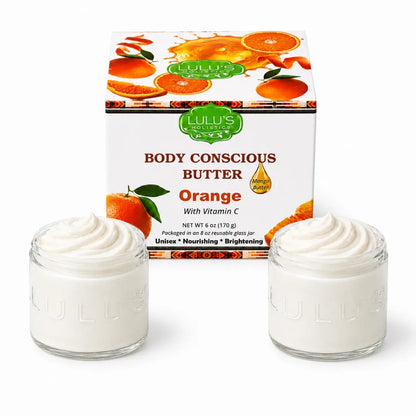 Almond Coconut Glowing Whipped Body Butter with Raw African Yellow Shea Base