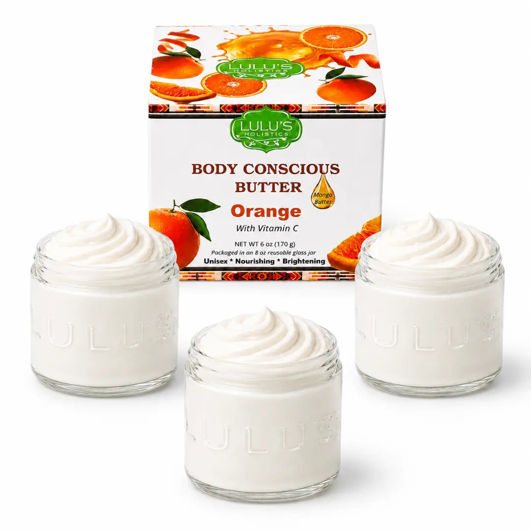 Almond Coconut Glowing Whipped Body Butter with Raw African Yellow Shea Base