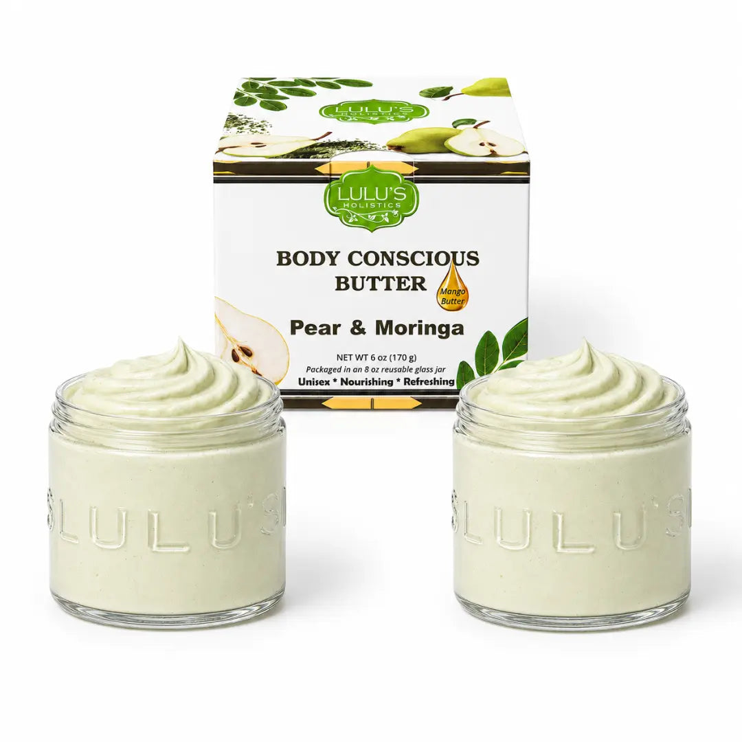 Lavender Glowing Whipped Body Butter with Raw African Yellow Shea Base