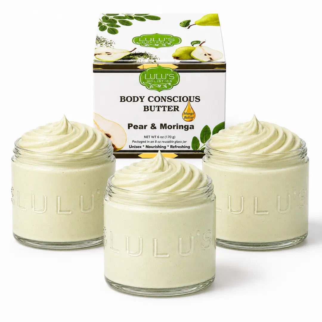Lavender Glowing Whipped Body Butter with Raw African Yellow Shea Base