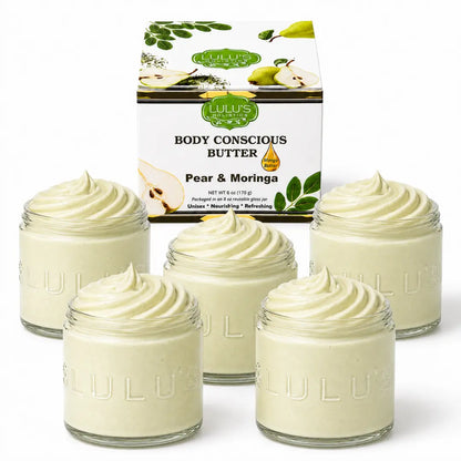 Almond Coconut Glowing Whipped Body Butter with Raw African Yellow Shea Base