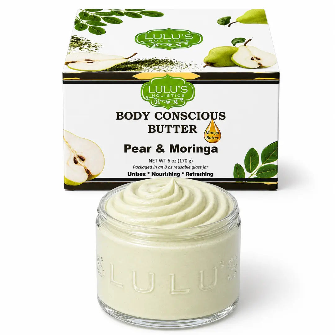 Almond Coconut Glowing Whipped Body Butter with Raw African Yellow Shea Base