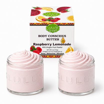 Almond Coconut Glowing Whipped Body Butter with Raw African Yellow Shea Base