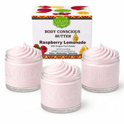 Lavender Glowing Whipped Body Butter with Raw African Yellow Shea Base
