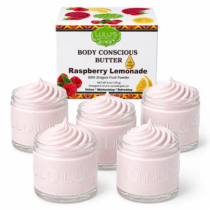 Almond Coconut Glowing Whipped Body Butter with Raw African Yellow Shea Base