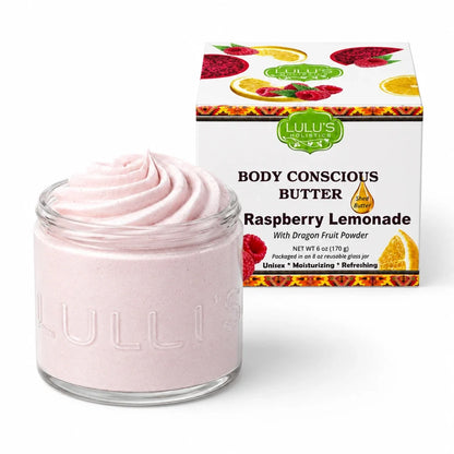Lavender Glowing Whipped Body Butter with Raw African Yellow Shea Base
