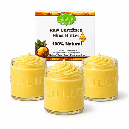 Lavender Glowing Whipped Body Butter with Raw African Yellow Shea Base