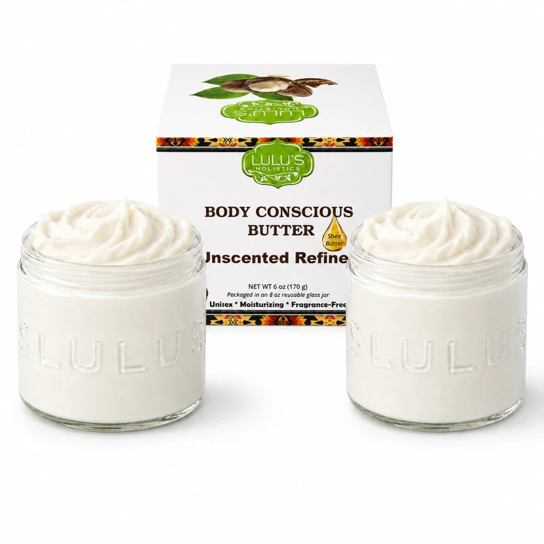 Almond Coconut Glowing Whipped Body Butter with Raw African Yellow Shea Base