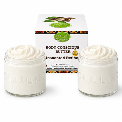Almond Coconut Glowing Whipped Body Butter with Raw African Yellow Shea Base
