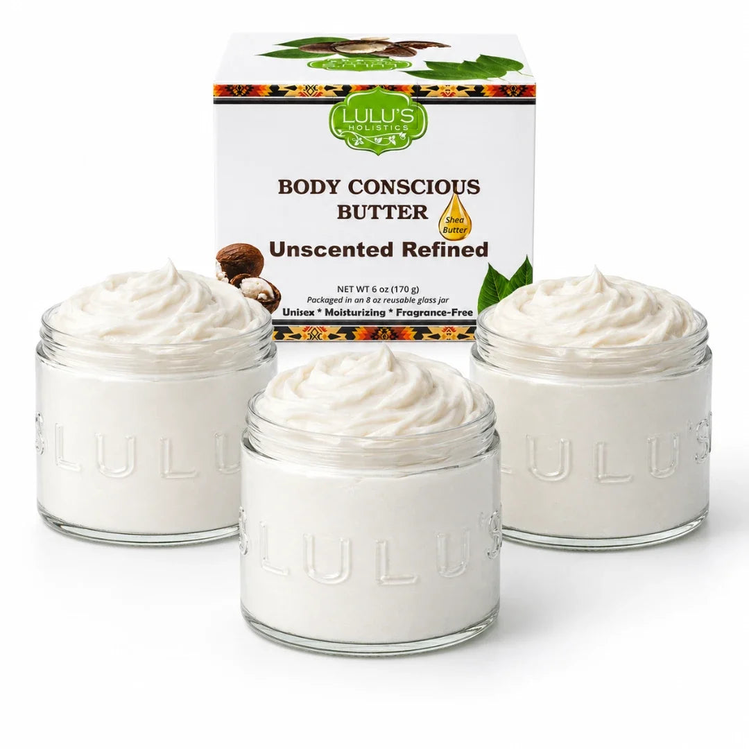 Lavender Glowing Whipped Body Butter with Raw African Yellow Shea Base