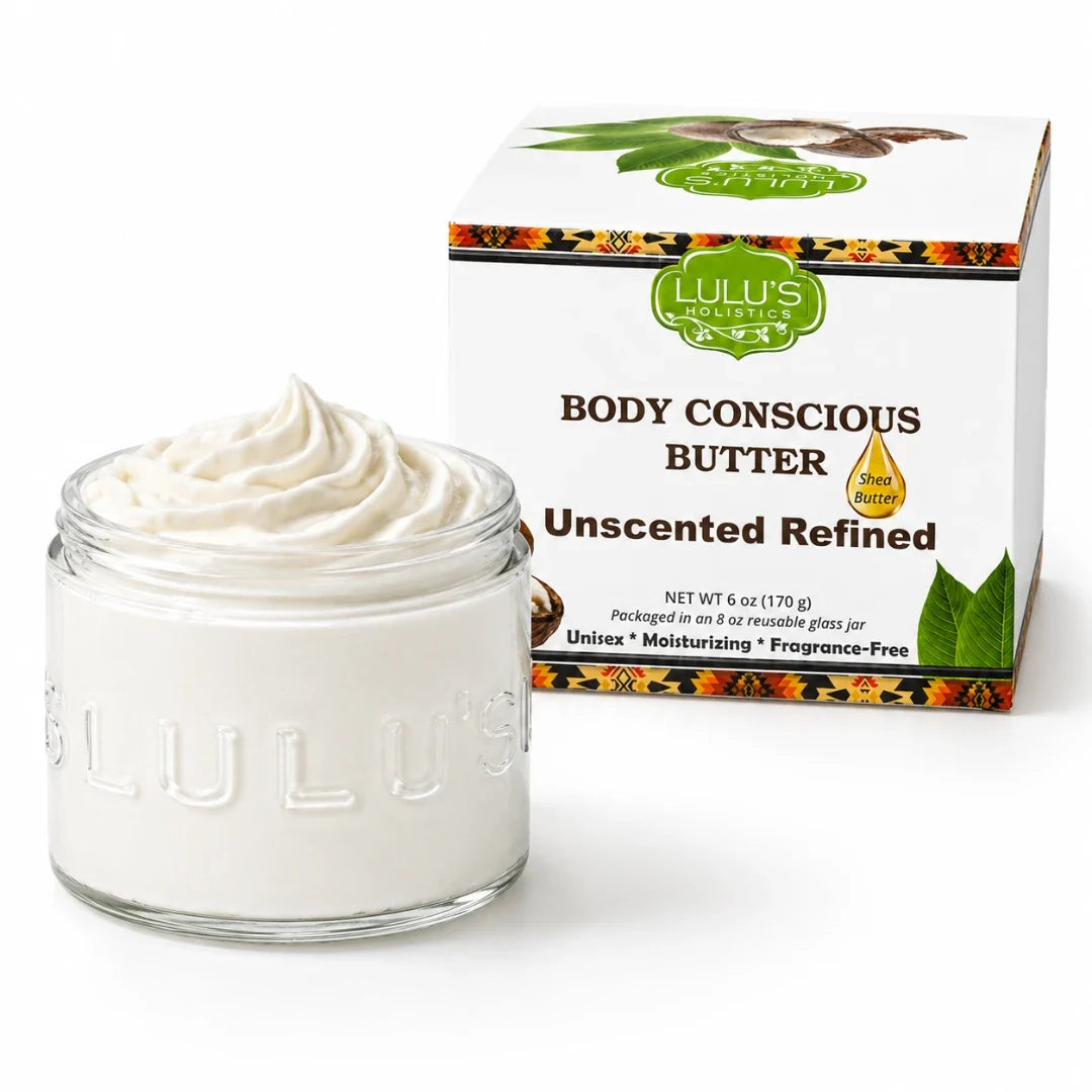 Lavender Glowing Whipped Body Butter with Raw African Yellow Shea Base