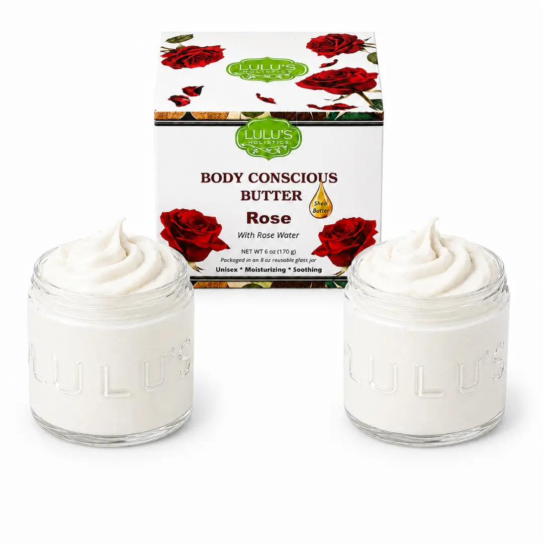 Almond Coconut Glowing Whipped Body Butter with Raw African Yellow Shea Base