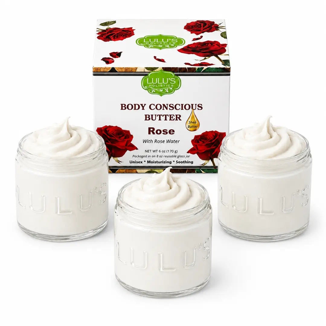 Lavender Glowing Whipped Body Butter with Raw African Yellow Shea Base