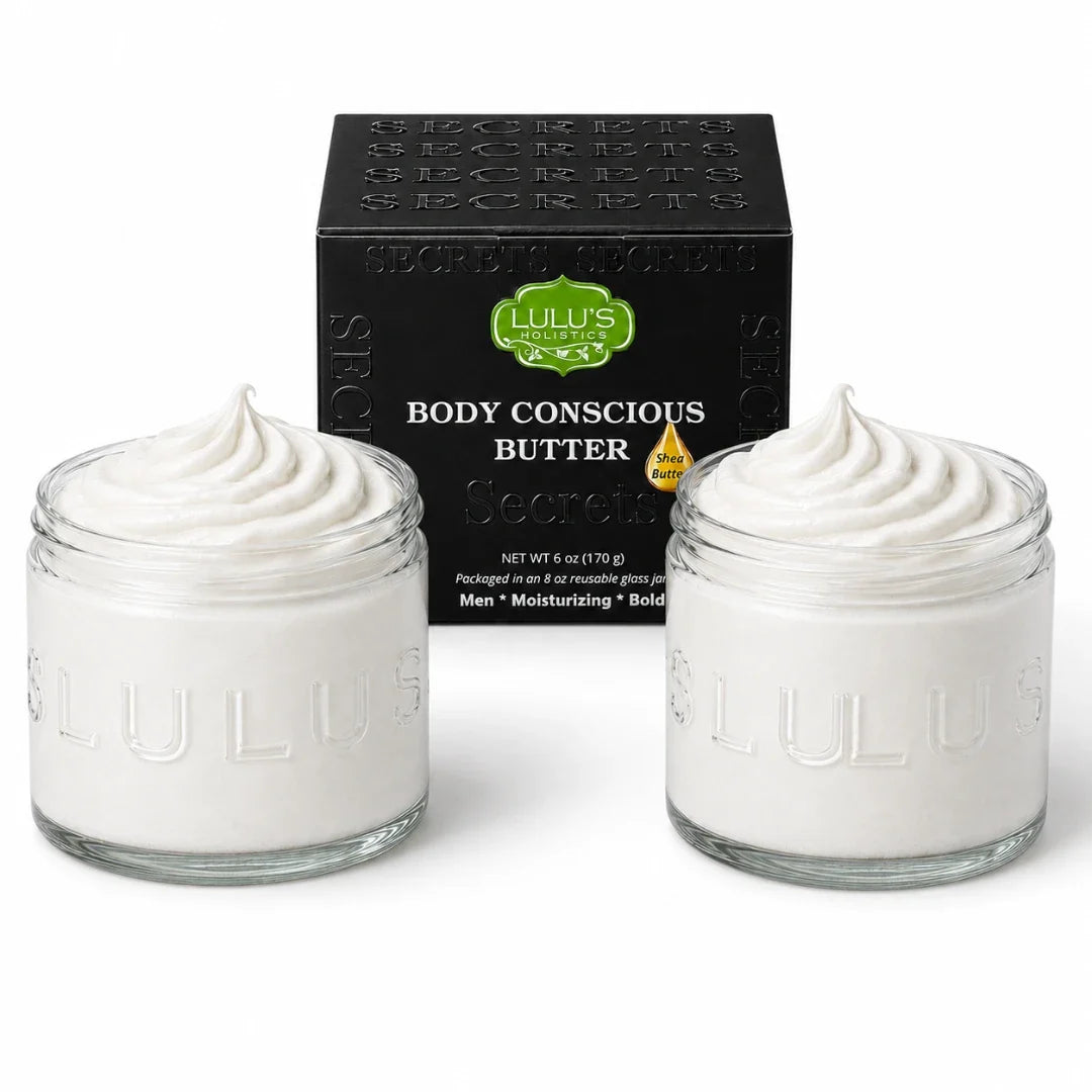 Almond Coconut Glowing Whipped Body Butter with Raw African Yellow Shea Base