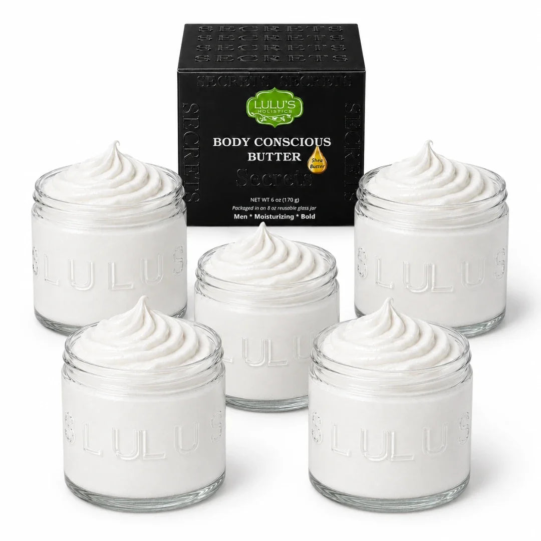 Almond Coconut Glowing Whipped Body Butter with Raw African Yellow Shea Base