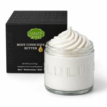 Almond Coconut Glowing Whipped Body Butter with Raw African Yellow Shea Base
