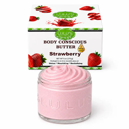 Lavender Glowing Whipped Body Butter with Raw African Yellow Shea Base