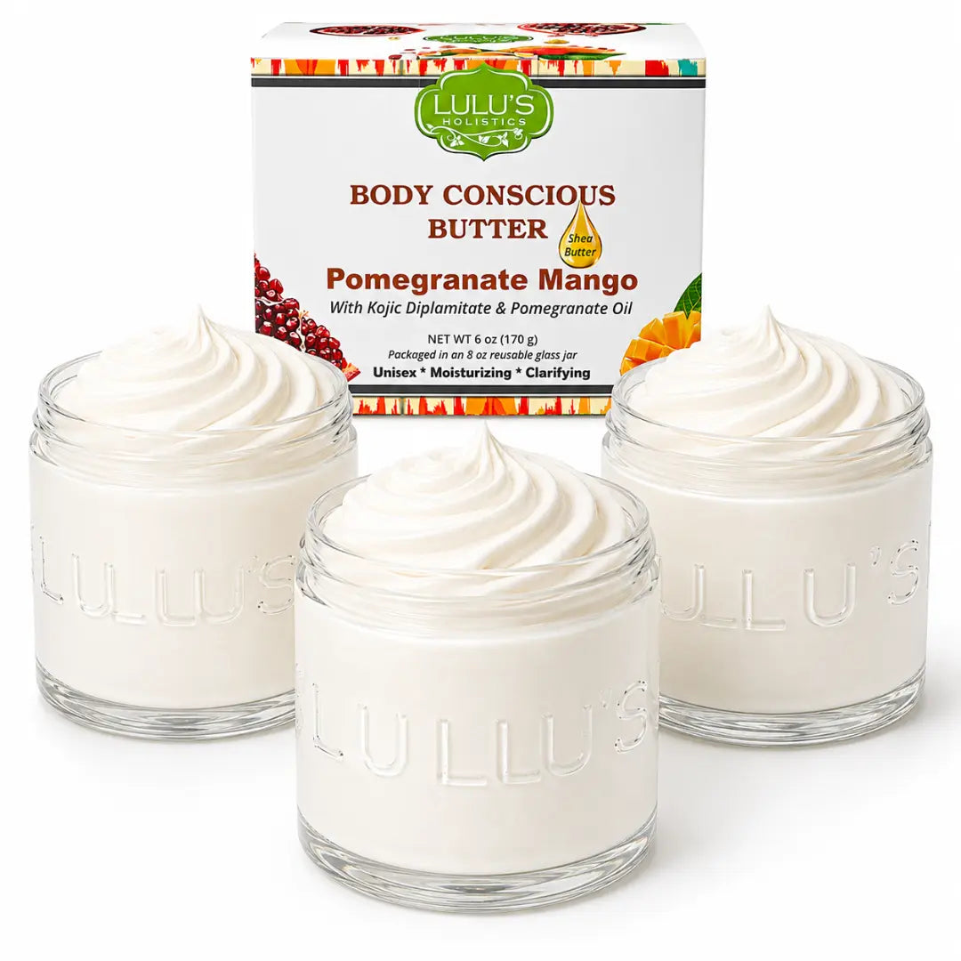 Lavender Glowing Whipped Body Butter with Raw African Yellow Shea Base