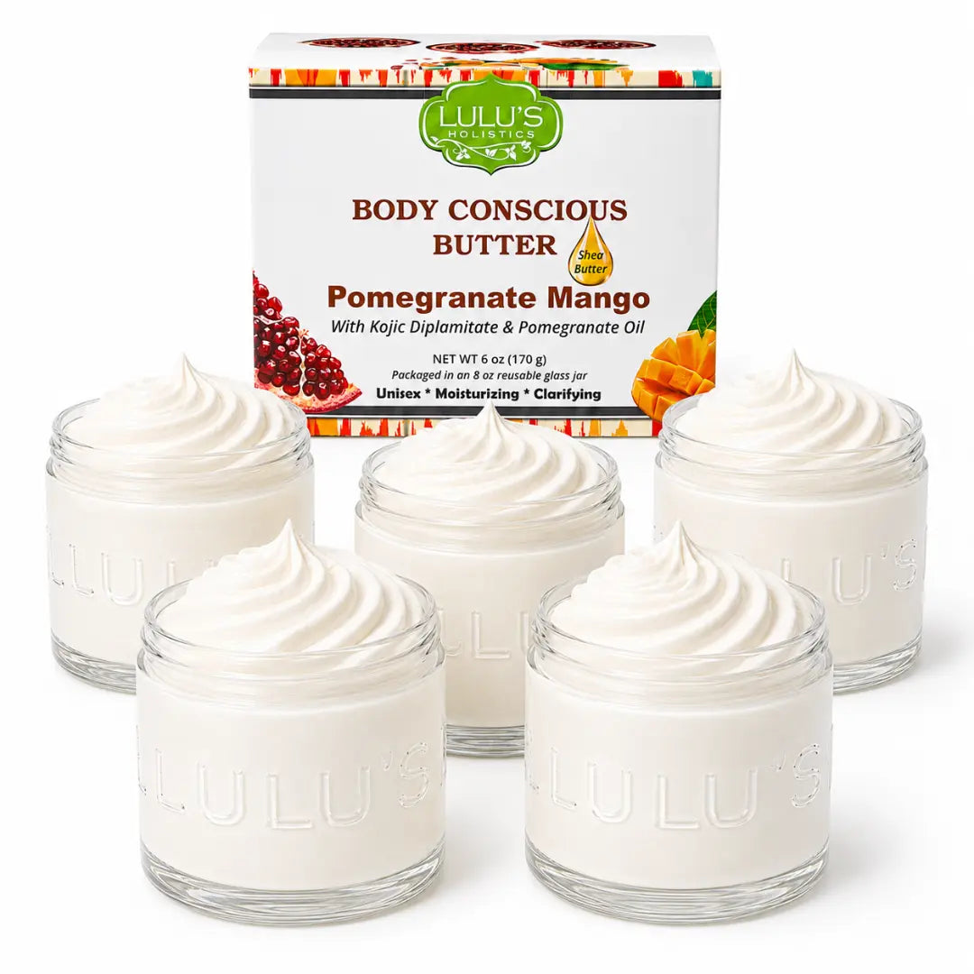 Lavender Glowing Whipped Body Butter with Raw African Yellow Shea Base