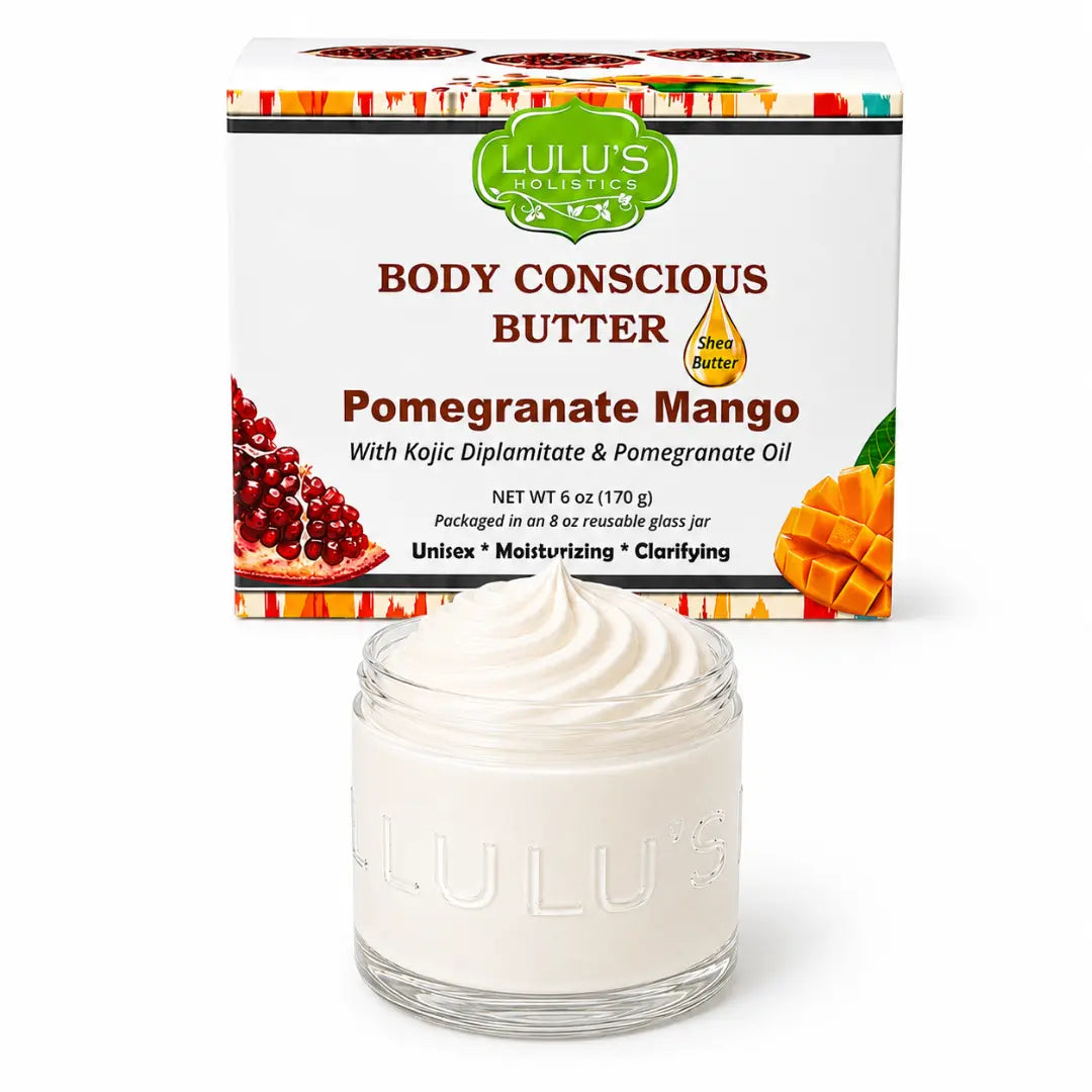 Lavender Glowing Whipped Body Butter with Raw African Yellow Shea Base
