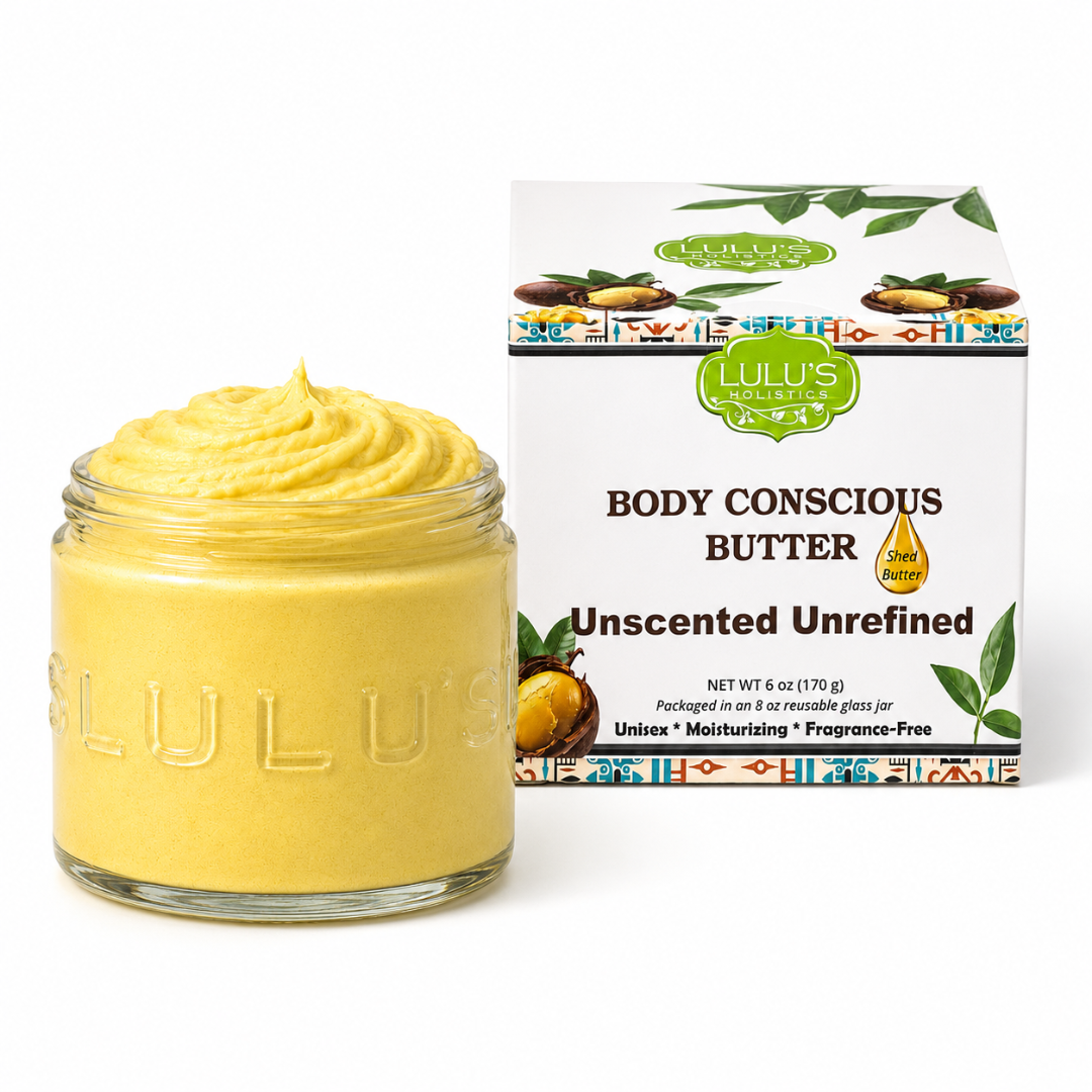 Lavender Glowing Whipped Body Butter with Raw African Yellow Shea Base