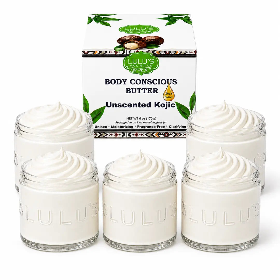 Lavender Glowing Whipped Body Butter with Raw African Yellow Shea Base