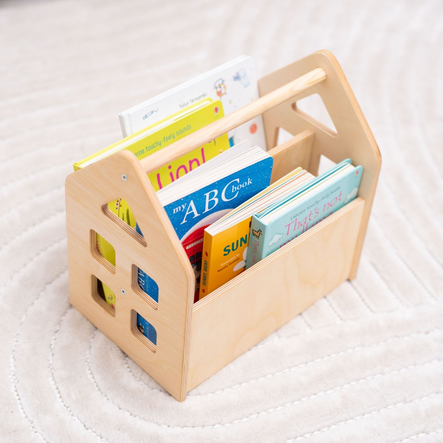 Color Montessori Book Shelves