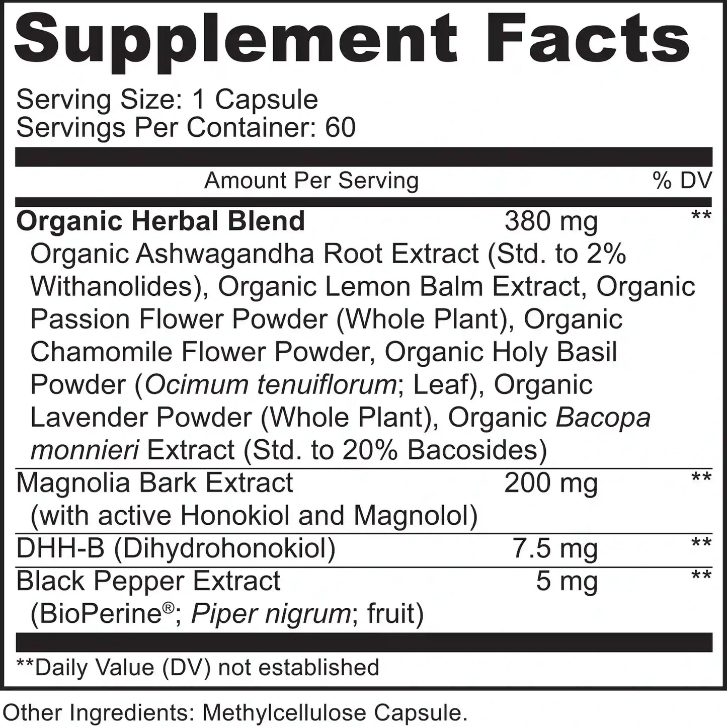 DHH-B Supplement - Bioactive Magnolia Bark Extract