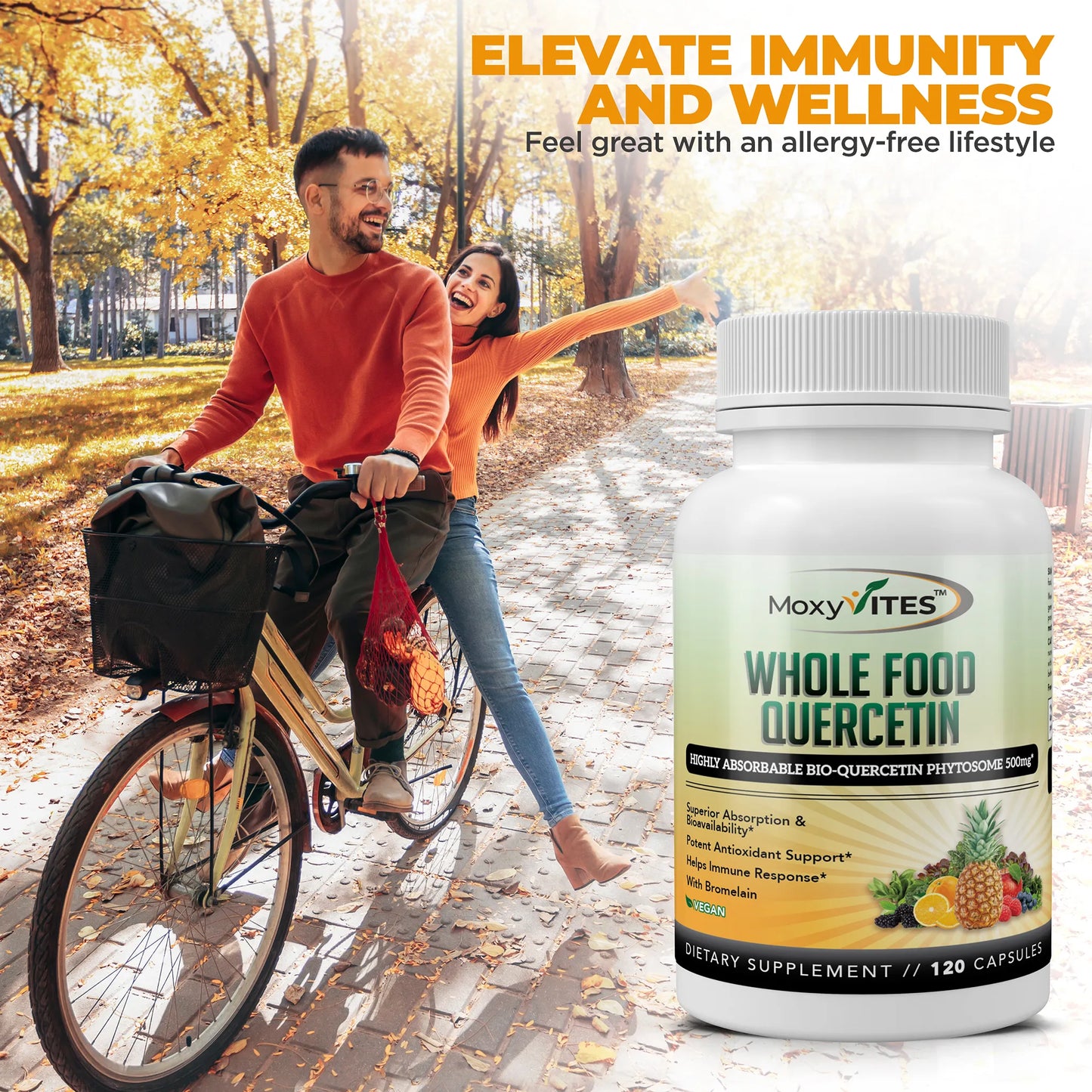 Quercetin with Bromelain 500mg: Bioactive Phytosome