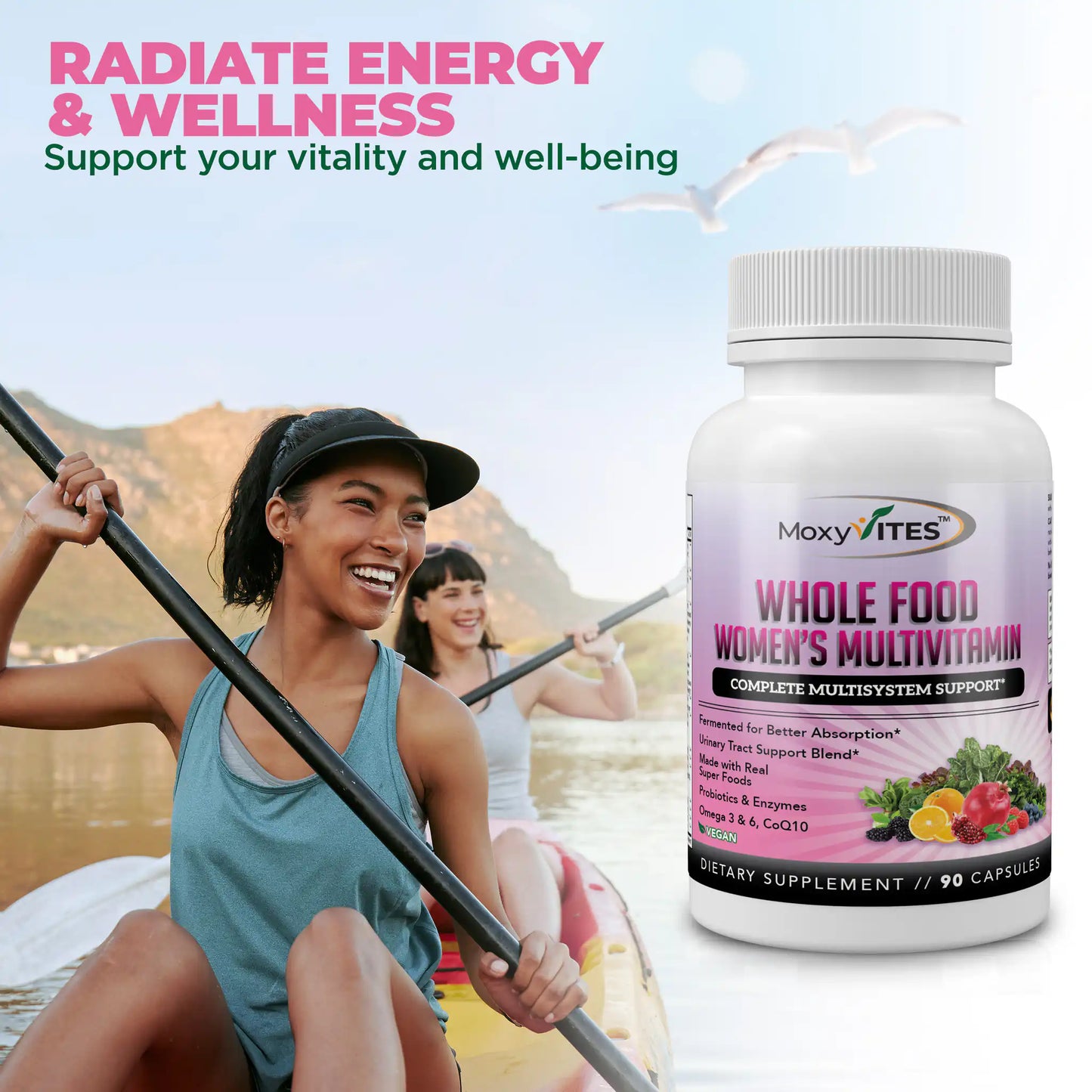Methylated Multivitamin for Women with 44 Whole Foods